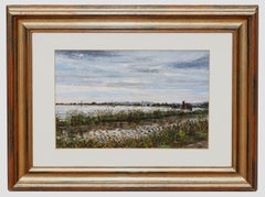 Albufera Valenciana - Técnica mixta - Firmado y enmarcado