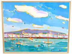Vista de Cadaqués (Girona) - Óleo sobre tela - Firmado y enmarcado