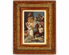 Tomás Moragas y Torras – Historical Genre Scene – Oil on Panel
