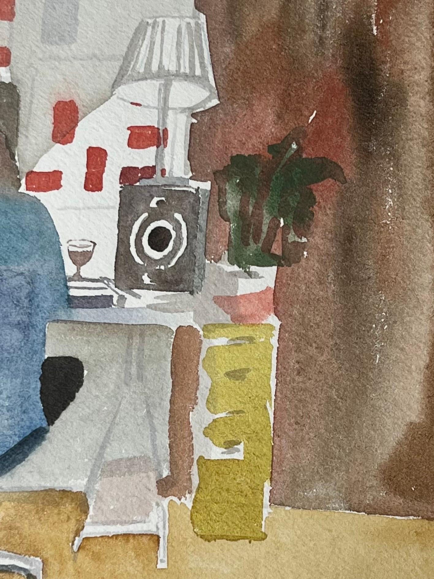 Aquarell auf geprägtem Papier - Serie 