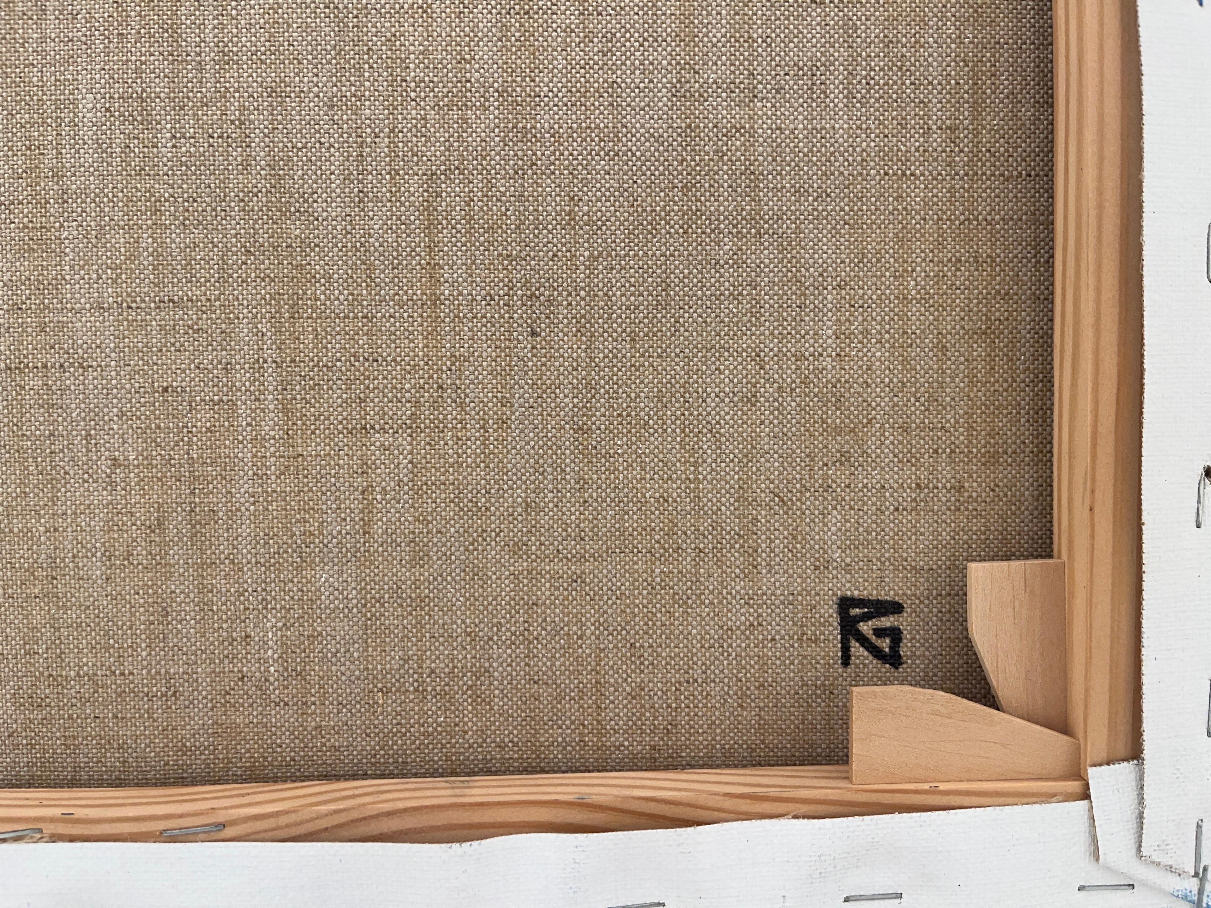 Oil on canvas painting by established Lithuanian artist  - Fun - Fauna For Sale 3