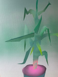 Abstract Figurative Painting Acrylic on Canvas Dreamlike