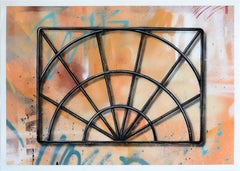 Expressive Mixed Media with Layered Geometric Forms