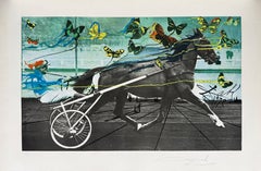 Une de Mai Lithograph by Salvador Dali, Surrealist, 1972