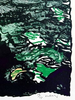 Marée Haute, Original Etching, Modern, 1977, Signed, Excellent
