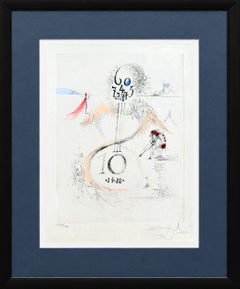 The 1914–18 War, Original Drypoint Etching with Watercolor, 1967, Signed