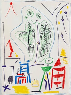 Litografía original de Picasso, 1957, tirada de 275 ejemplares, en excelente estado