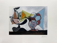 Nature Morte Aux Poires Et Au Pichet, Original Etching, Modern, 1960, Signed