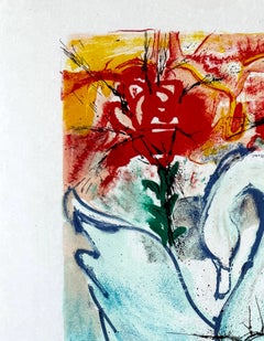 The Ugly Duckling Lithograph, Surrealist, Signed, Edition 63/75, 1966