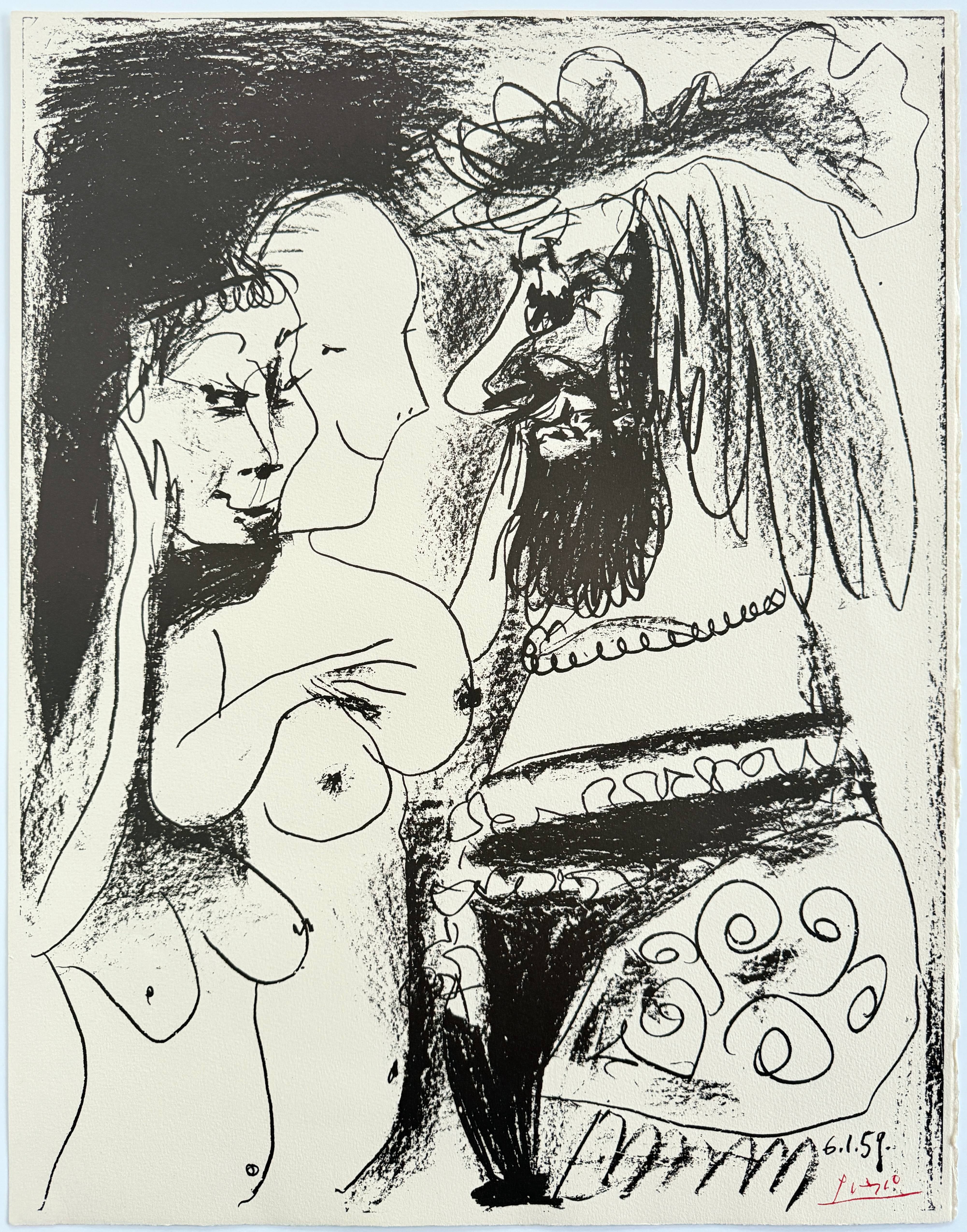 Pablo Picasso Print - Le vieux Roi (Old King)