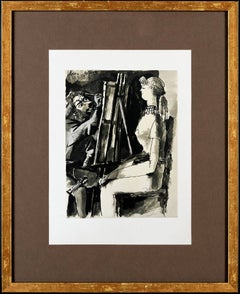 Le Peintre et son Modèle I