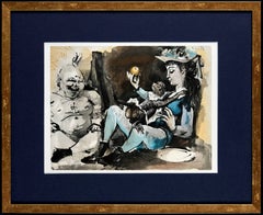 Woman with Monkey