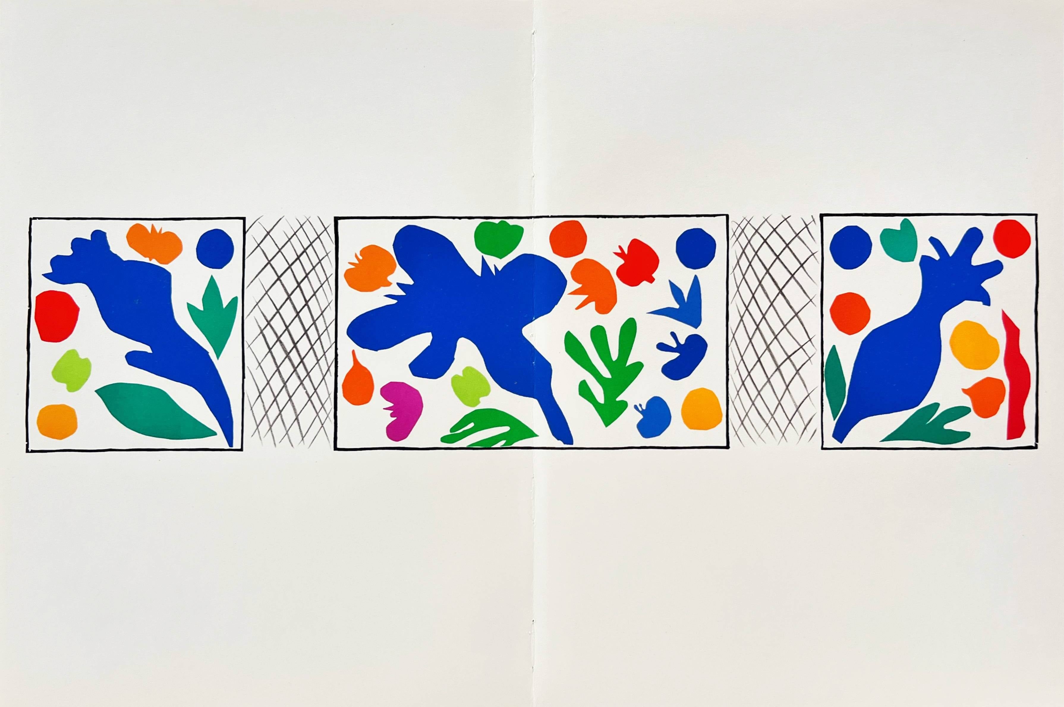 Henri Matisse Print - Coquelicots, Lithograph, Modern, 1958, Excellent Condition
