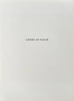 Lierre en Fleur, Lithograph, Modern, 1958, Framed, Excellent