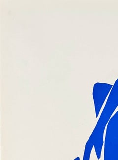 Femme Bleue, Lithograph, Modern, 1958, Framed, Excellent