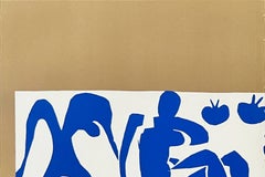 "Femmes et Singes", litografia, moderna, 1958, incorniciata, in ottime condizioni