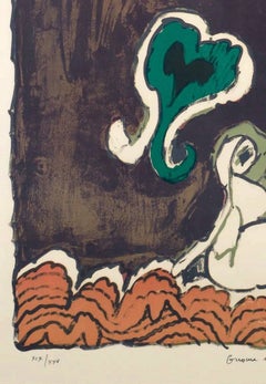 Gnomes et Gnose, Original Lithograph, Modern, 1974, Signed