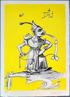 Les Songes Drôlatiques de Pantagruel, Original Lithograph, Surrealist, 1973