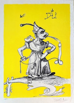 Les Songes Drôlatiques de Pantagruel, Original Lithograph, Surrealist, 1973