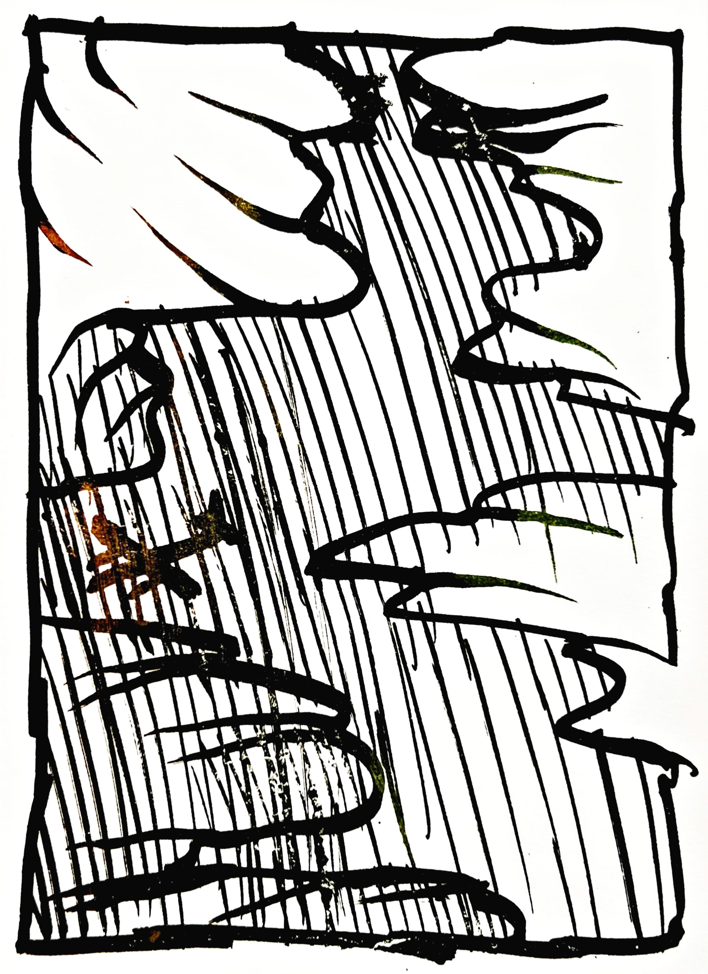 Curriculum, Litografia originale, Contemporanea, 1997, Ottime condizioni