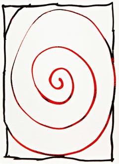 Resumen, litografía original, contemporánea, 1997, en excelente estado