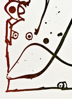 Résumé, Original Lithograph, Modern, 1997, Excellent