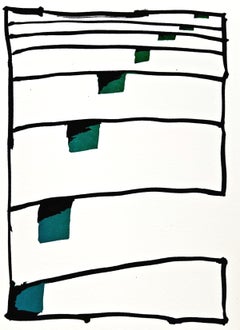 Resumen, litografía original, contemporánea, 1997, en excelente estado