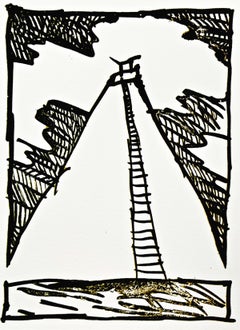 Résumé, Original Lithograph, Modern, 1997, Excellent