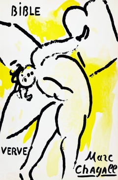 La Bible, Original Lithograph, Modern, 1956, Excellent