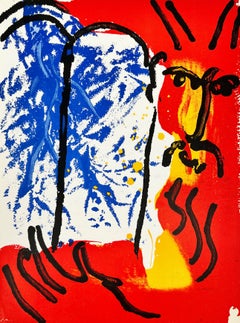 Moses I, Original Lithograph, Modern, 1956, Excellent