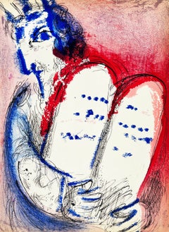 Moses III.,  Original-Lithografie, 1956, moderne Kunst, hervorragender Zustand