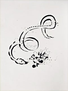 “Eva è condannata da Dio”, litografia originale, moderna, 1960, condizioni eccellenti