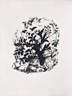 „Boaz erwacht und sieht Ruth“, Original-Lithografie, 1960, moderne Kunst, hervorragender Zustand