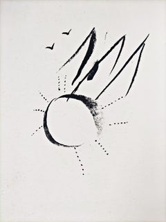 Job in Despair, Original Lithograph, Modern, 1960, Excellent
