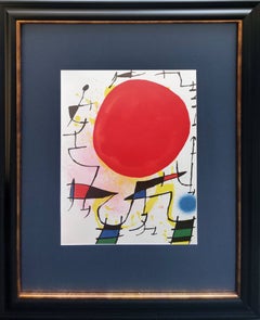 Litografía original III, Original Lithograph, Modern, 1972, Excellent, Framed