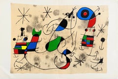 Composition, Original Lithograph, Modern, 1967, Excellent