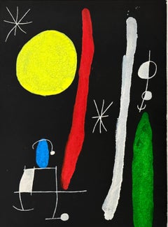 Composition, Original Lithograph, Modern, 1967, Excellent