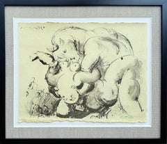 Framed Minotaure, Lithograph, Modern, 1967, Framed, Excellent