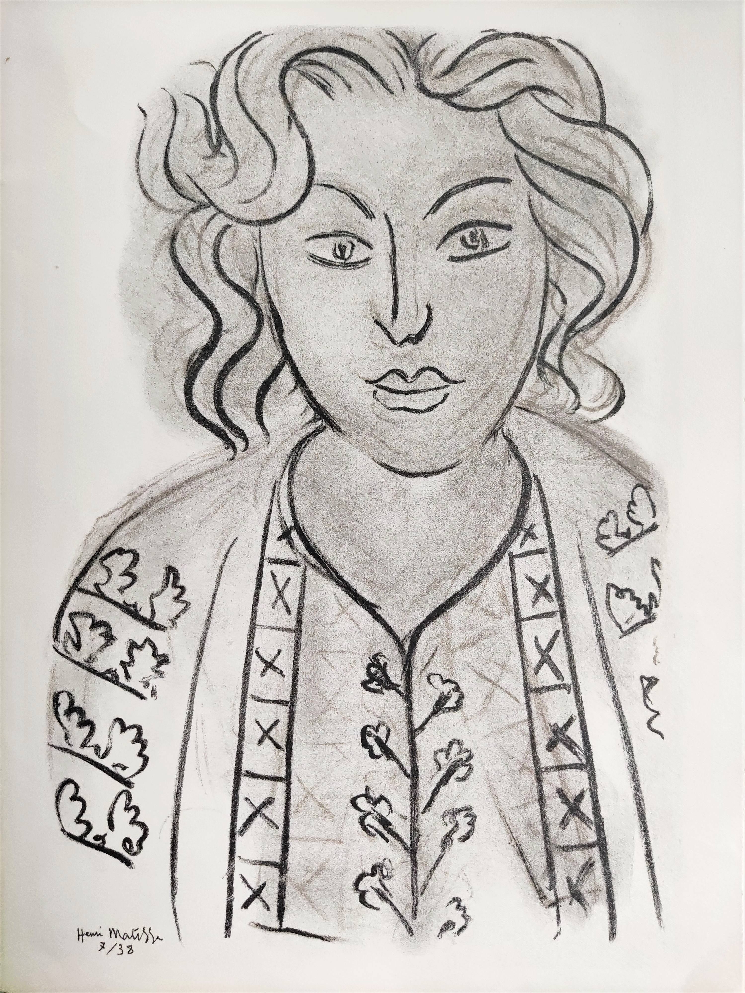 Henri Matisse Print - La Femme, Lithograph, Modern, 1939, Plate signed, Excellent