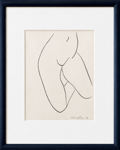 Femme Nu, Lithograph, Modern, 1952, Framed, Excellent