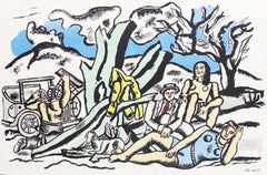 La Partie de Campagne, Original Lithograph, Modern, 1952, Excellent