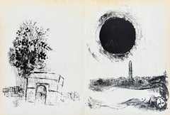 „Vision de Paris“, Original-Lithografie, modern, 1952, gerahmt, hervorragender Zustand