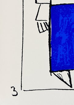 Victory Over the Sun, Serigraph, Modern, 1973, Excellent