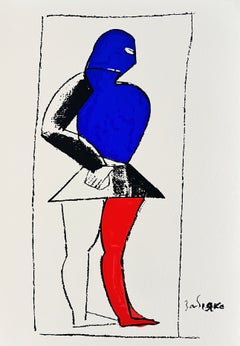 Victory Over the Sun, Serigraph, Modern, 1973, Excellent