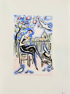 La Garçonne, Original Pochoir, Modern, 1925, Excellent