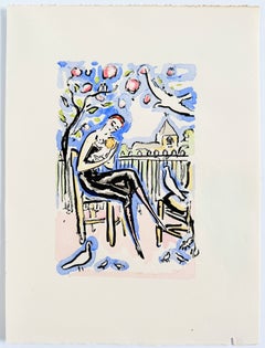 La Garçonne, Original Pochoir, Modern, 1925, Excellent