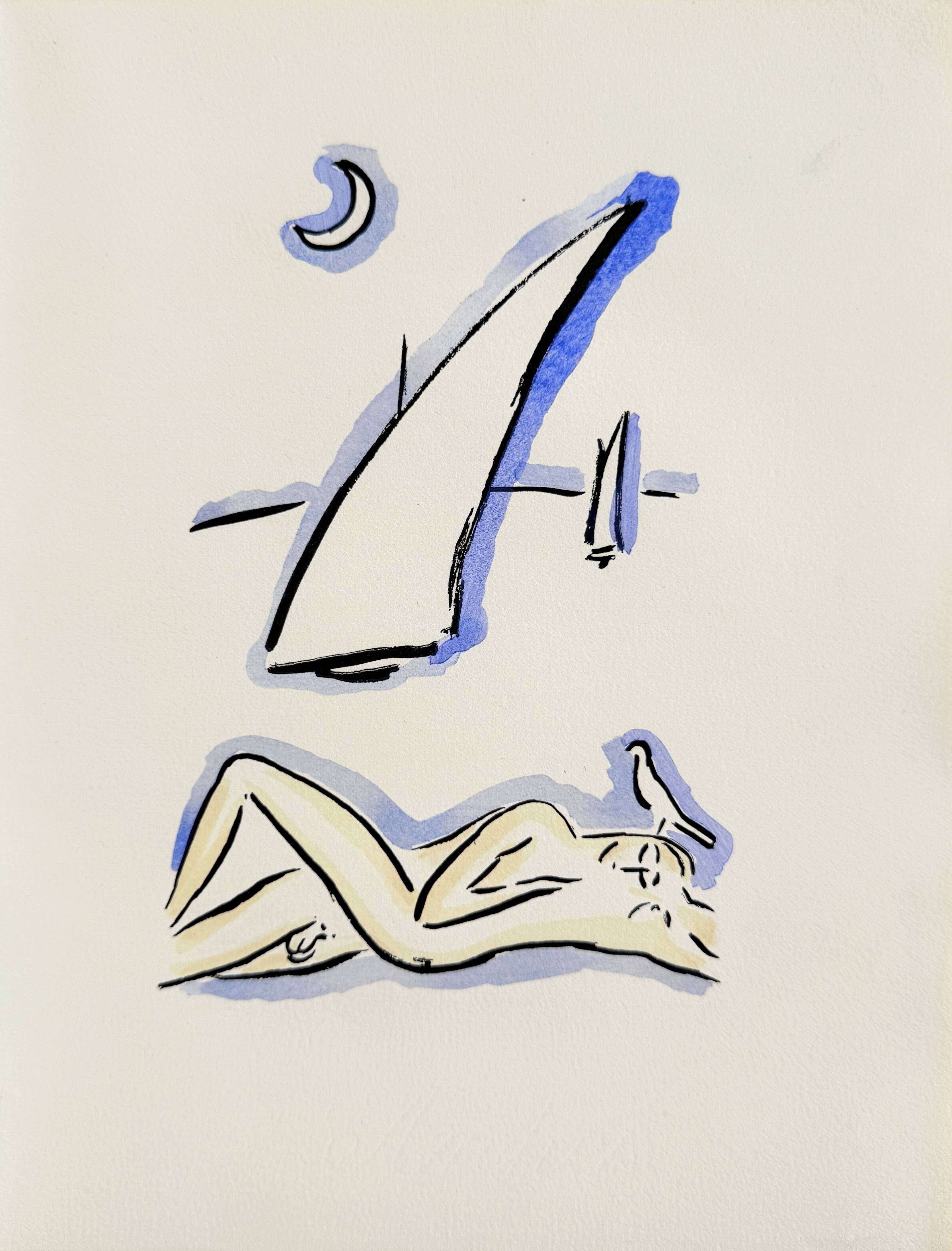 „La Garçonne“, Original-Schablone, modern, 1925, sehr guter Zustand