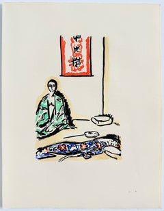 La Garçonne, pochoir original, moderno, 1925, en excelente estado