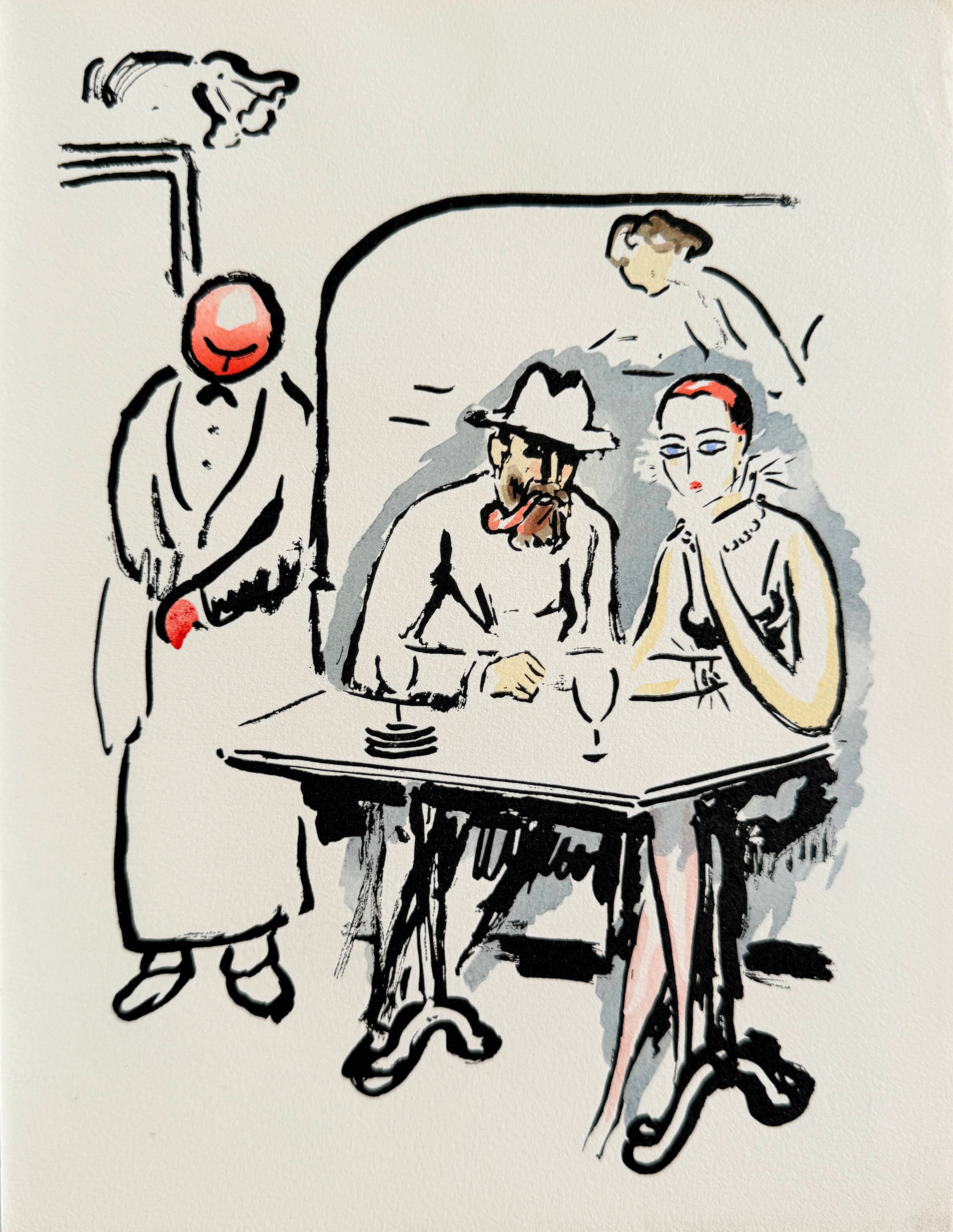 La Garçonne, Original Pochoir, Modern, 1925, Excellent