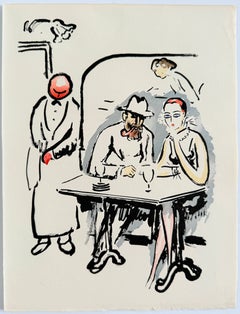 La Garçonne, Original Pochoir, Modern, 1925, Excellent